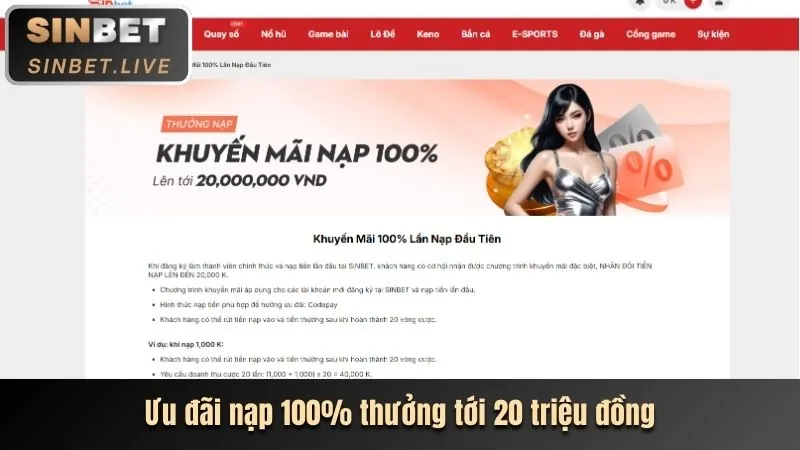 Khuyến mãi nạp đầu